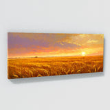 Montana Sunset Wheat Fields 3