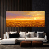 Montana Sunset Wheat Fields 3