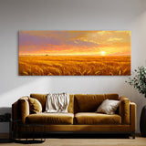 Montana Sunset Wheat Fields 3