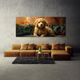 Goldendoodle Regal Velvet Lounge 2