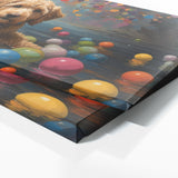 Goldendoodle Whimsical Orb Dance 90