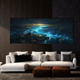 Globe Glowing Earthscapes 16
