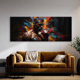 Fitness Abstract Boxer Power 84