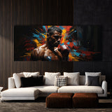Fitness Abstract Boxer Power 84