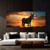 Donkey Sunset 68