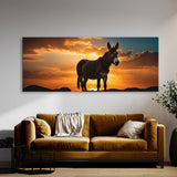 Donkey Sunset 68