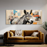Donkey Textured Collage 91