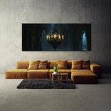 Chandelier Haunted Glow 16