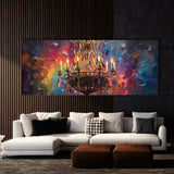 Chandelier Prismatic Elegance 53
