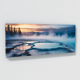 Yellowstone Misty Thermal Dawn 74