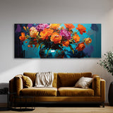 Vase Vibrant Floral 90