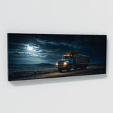Trucking Moonlit Roadway 75