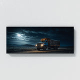 Trucking Moonlit Roadway 75