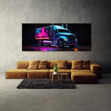 Trucking Neon Roadscape 89