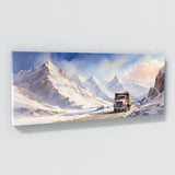 Trucking Serene Snowy Passage 40