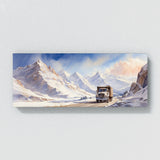 Trucking Serene Snowy Passage 40
