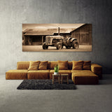 Tractor Sepia Nostalgia 68