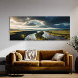 River Curving Waterway Vista 81