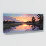 River Dusk Mirror 17