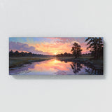 River Dusk Mirror 17