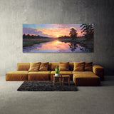 River Dusk Mirror 17