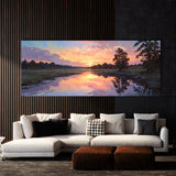 River Dusk Mirror 17