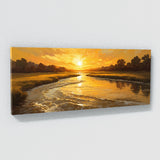 River Golden Sunset 55
