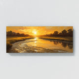 River Golden Sunset 55