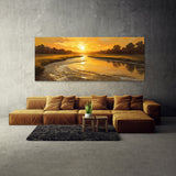 River Golden Sunset 55