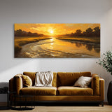 River Golden Sunset 55
