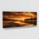 River Sunset Mirror 63