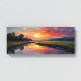 River Sunset Reflections 60