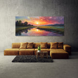 River Sunset Reflections 60