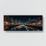 River Urban Night Reflections 65