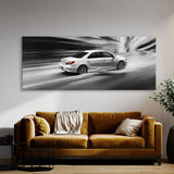 Racing Chase In Monochrome 88