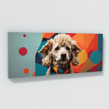 Poodle Abstract Canine Geometry 74