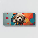 Poodle Abstract Canine Geometry 74