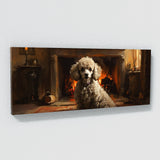 Poodle Cozy Canine Hearth 16