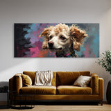 Poodle Pixelated Portrait 82