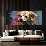 Poodle Pixelated Portrait 82