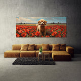 Poodle Poppy Field Play 52