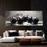 Plum Monochrome Orchard 86