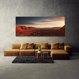 Planet Martian Sunset Horizon 68