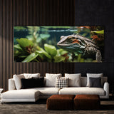 Lizard Beneath Waves 70