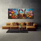Hare Impressionistic Floral 50