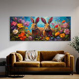 Hare Impressionistic Floral 50