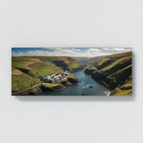 Cornish Boscastle Aerial 77
