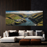 Cornish Boscastle Aerial 77