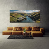 Cornish Boscastle Aerial 77