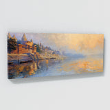Ganga Misty River Dawn 1